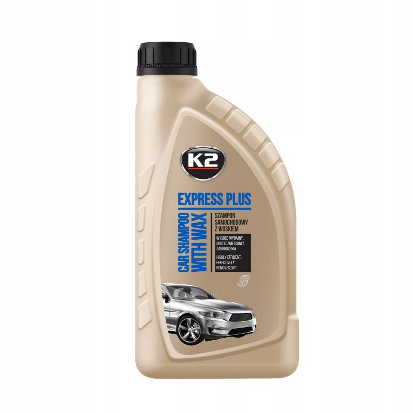 

K2 Express Plus Szampon samochodowy z woskiem 1L