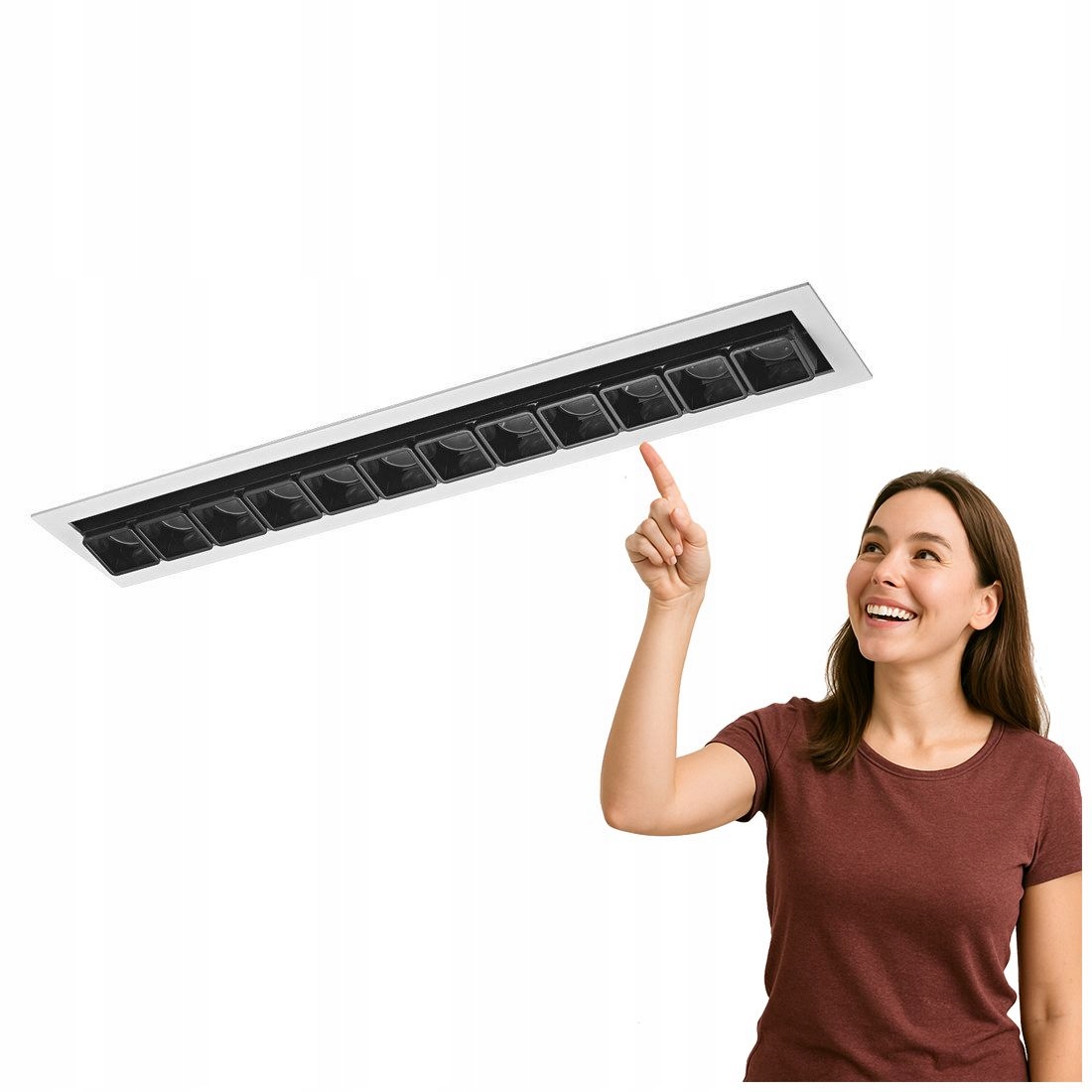 Lampa zapustená Harper SL74108/24W S-wh Italux