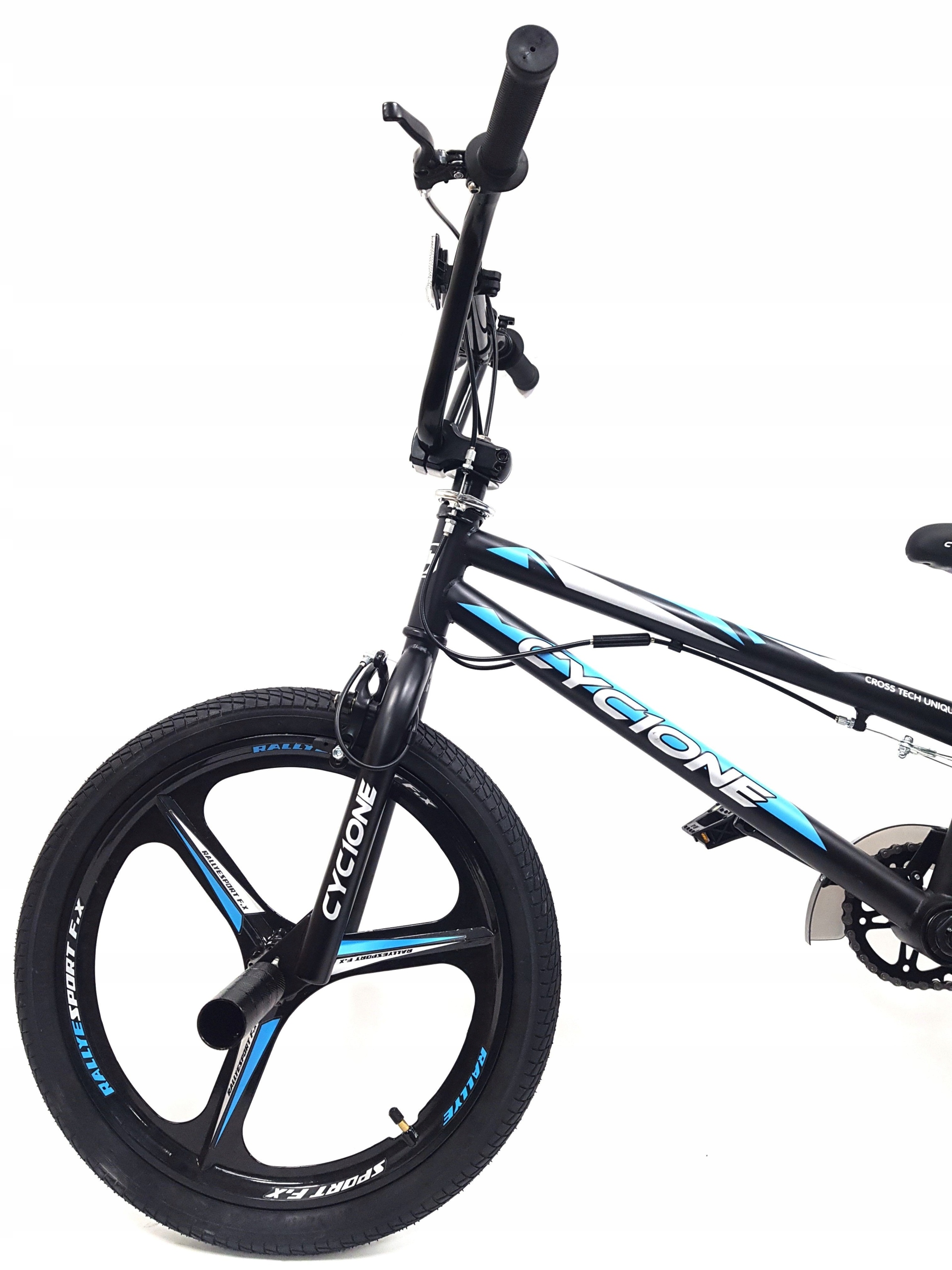 Rower BMX Uniwersalny 20 Dzwonek Pegi Rotor 360 Stopka Stalowy Młodzieżowy Marka inna