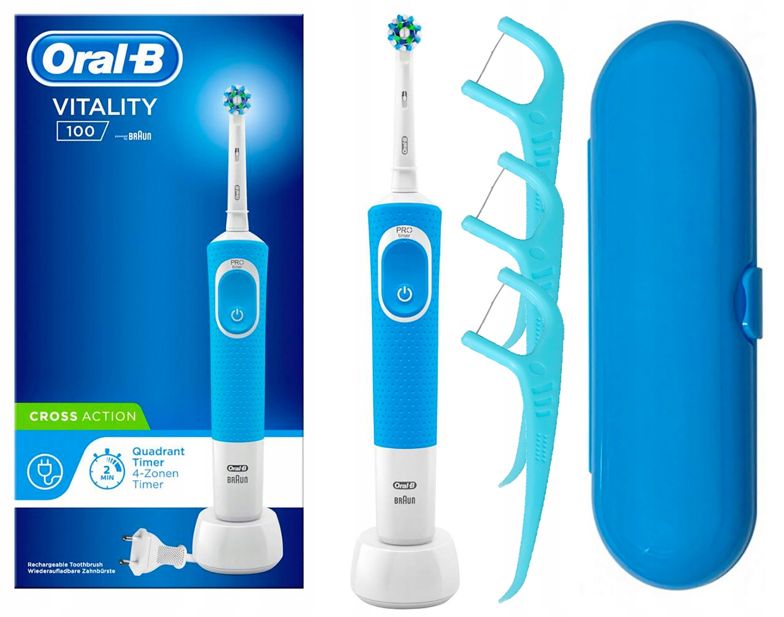 

Braun Oral B Vitality 100 Szczoteczka Elektryczna