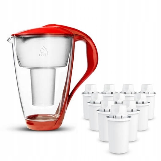 Szklany dzbanek Dafi Crystal 2l makowy 10 Classic