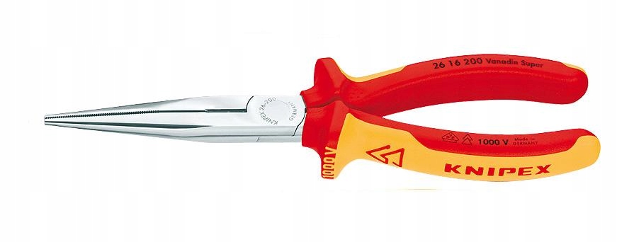 Knipex Izolované Kleště 1000V Rovné Prodloužené 200 mm