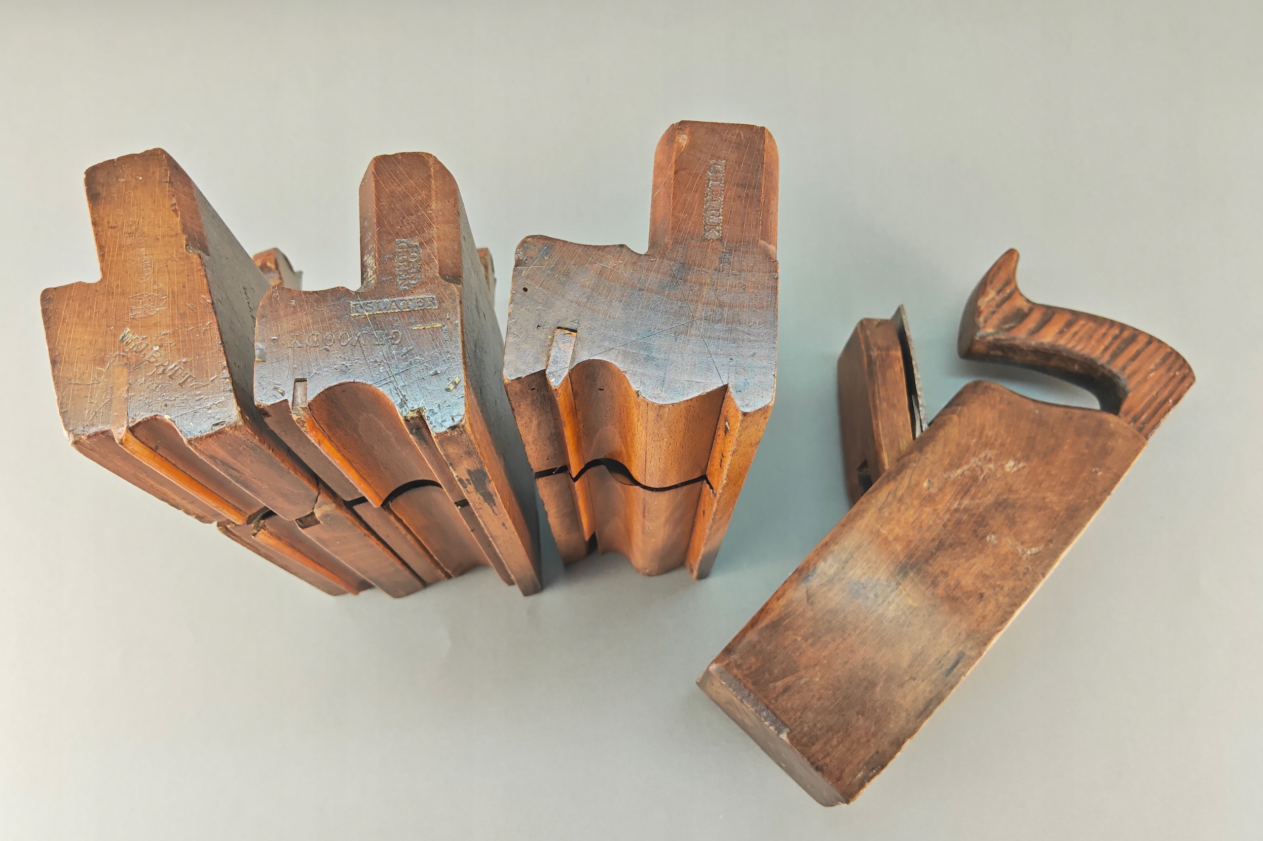 STARE ANGIELSKIE STRUGI RENOWACJA 4 SZT