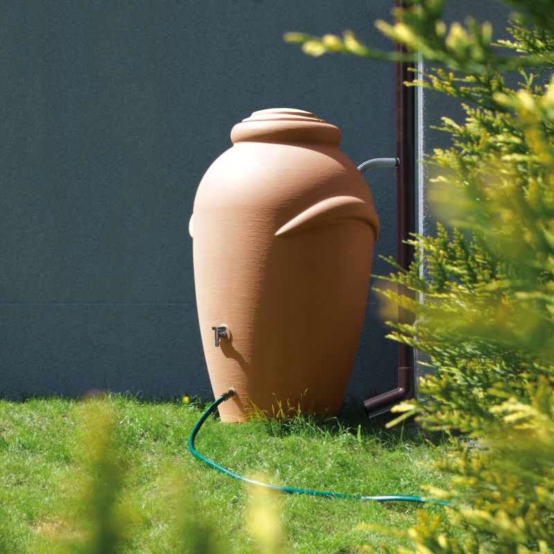 Zbiornik na deszczówkę 360l AMFORA beczka na wodę TERAKOTA Kolor inny