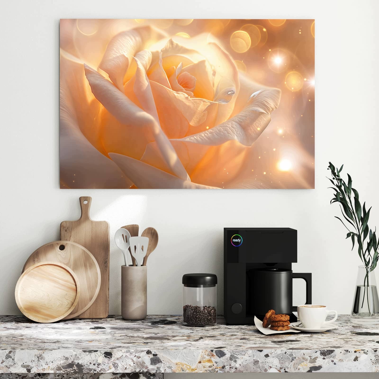 Magnetická tabule Šwiecouce Květina 90 × 60 cm