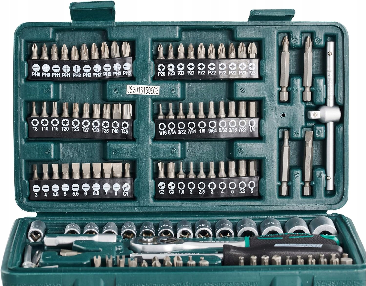 ZESTAW NARZĘDZI DUŻY MEGA 130 ELEMENTÓW NARZĘDZIA RĘCZNE DLA MAJSTERKOWICZA Kod producenta NARZĘDZIA RĘCZNE DLA MAJSTERKOWICZA