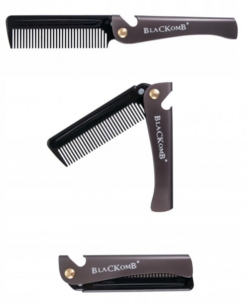 PONIK'S Składany Grzebień do włosów Z OTWIERACZEM