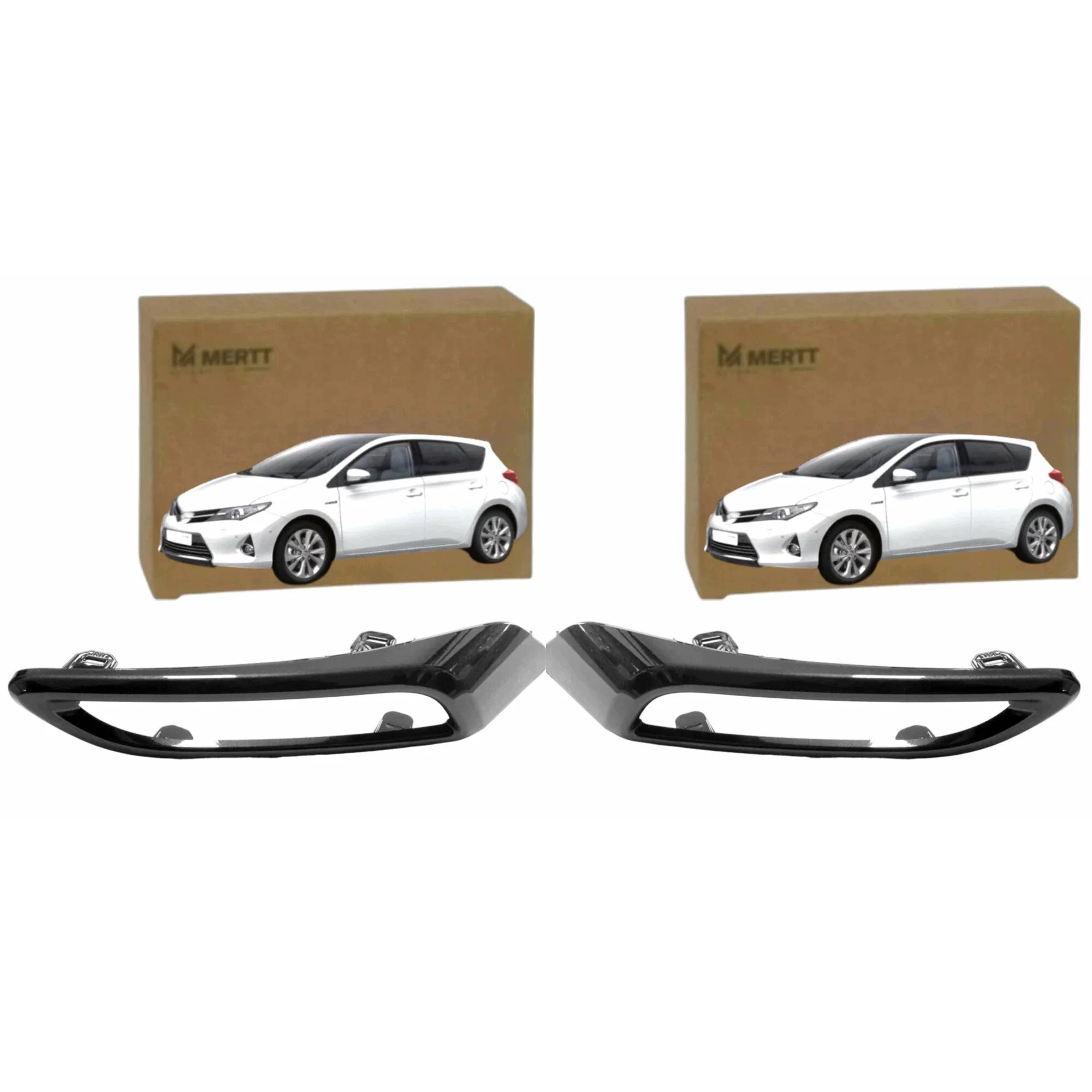 Toyota Auris Rámeček Odrazky Zadního Nárazníku Levý Pravý 52153-02031 Nový