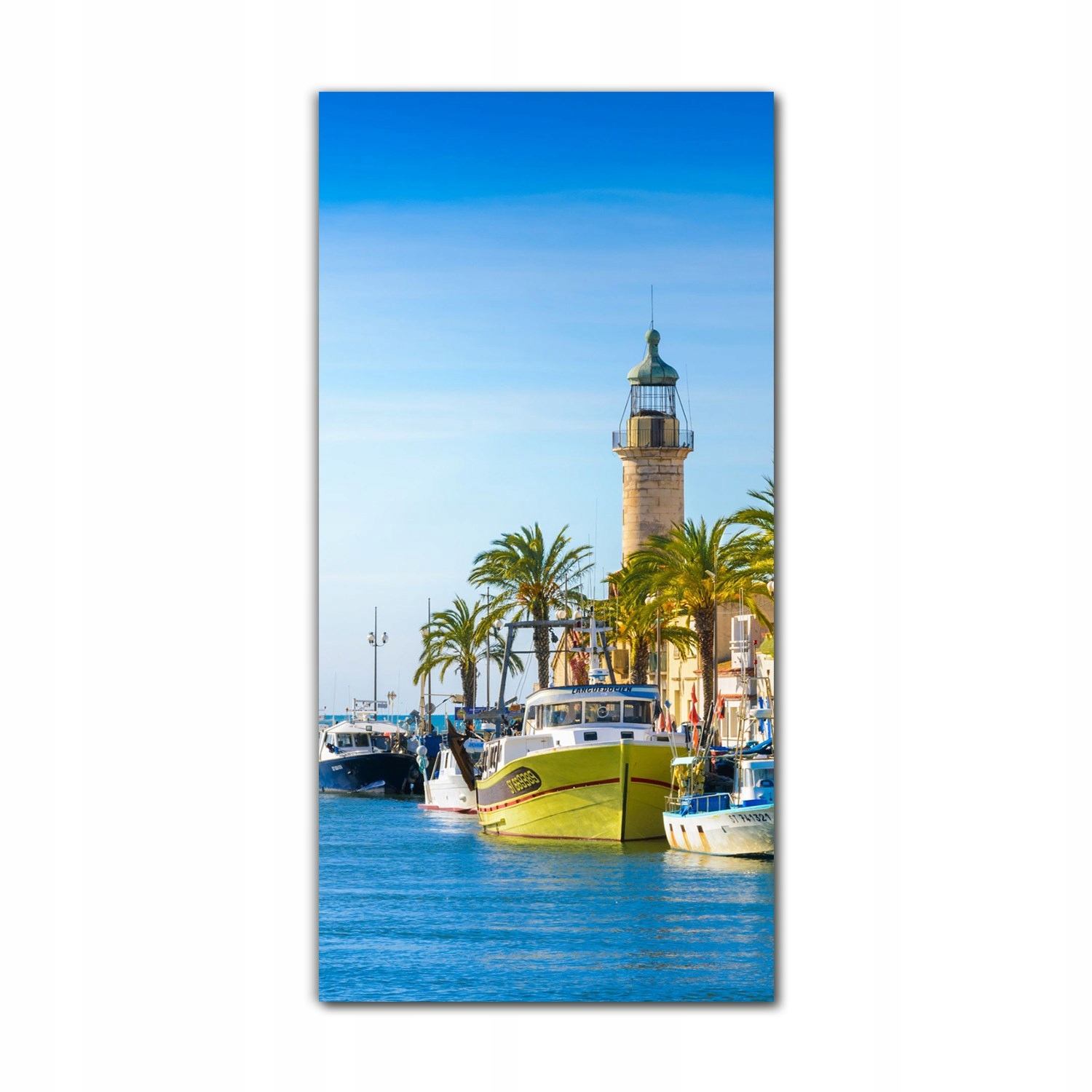 

Foto-obraz ścienny grafika 70x140 Port niebo woda