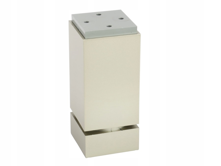 

Nóżka Meblowa H-100 45X45 Reg. Satyna +filc