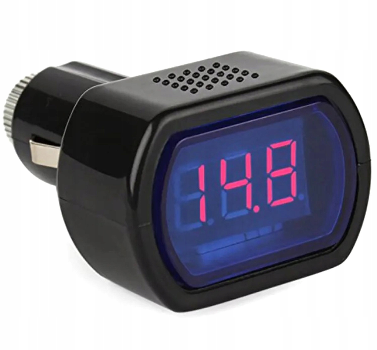 WOLTOMIERZ TESTER MIERNIK AKUMULATORA 12V 24V LCD DO ZAPALNICZKI AUTA AG361 Marka Hertz