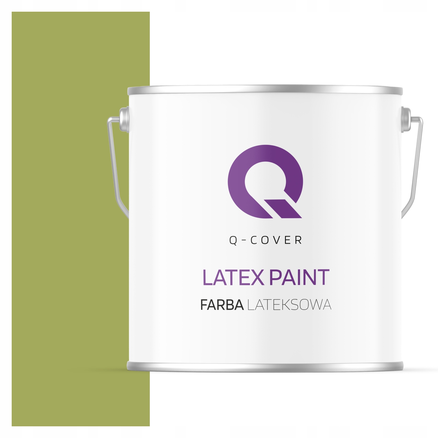 Latexová Farba Na Stenu Hlboká Matná Trvanlivá 5 L, Hrachová Farba H2437 Premium