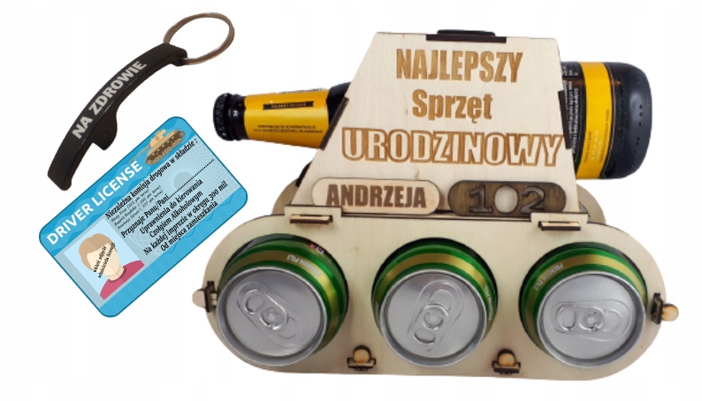

Czołg na Piwo alkohol Urodziny 18 30 40 50
