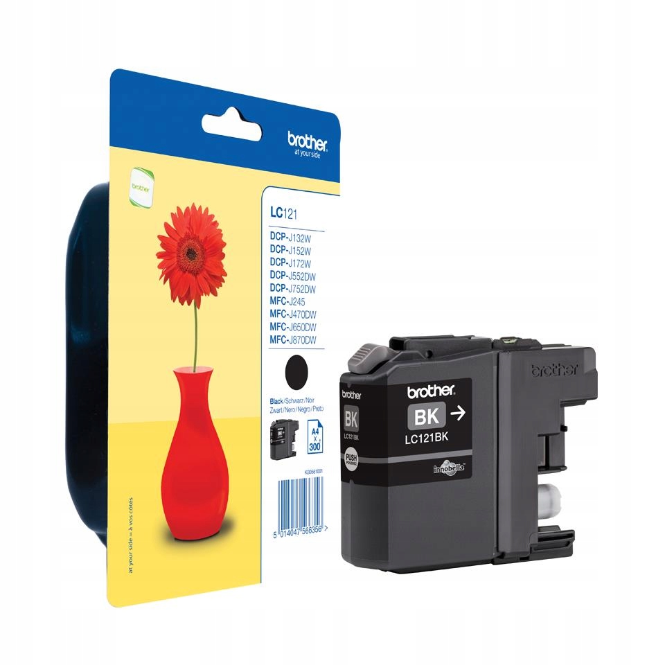 Druk Brother LC121BK czarny LC-121BK