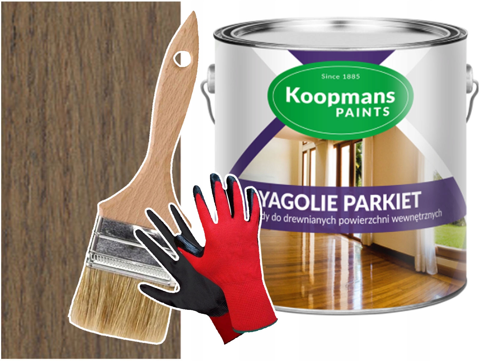 Olej na dřevo a podlahy Yagolie Parkiet starý dub 1L