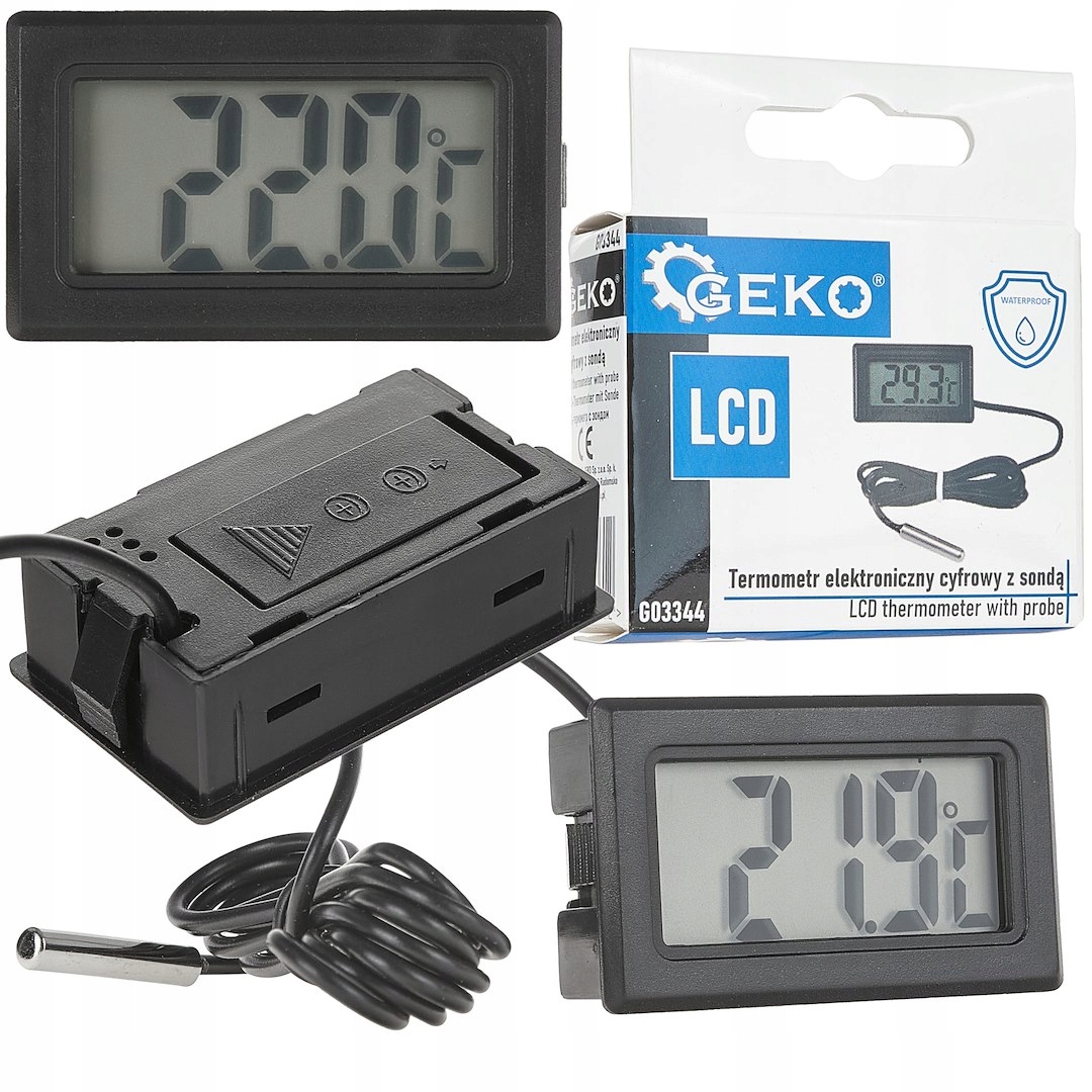 Termometr elektroniczny cyfrowy z sondą