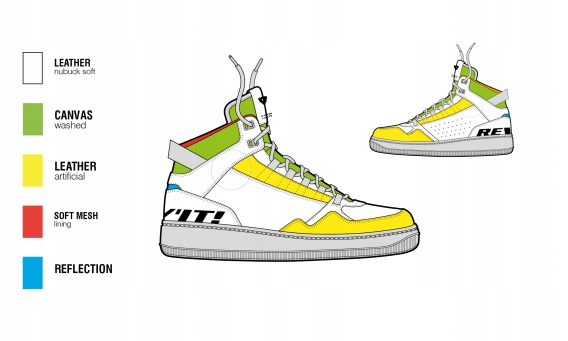 Rev'it buty JEFFERSON light grey/grey 41 Producent Rev’it!