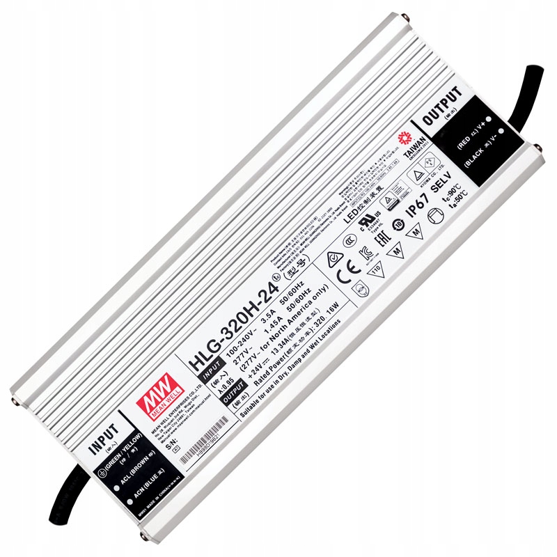 Mean Well HLG-320H-24 320W napájecí zdroj