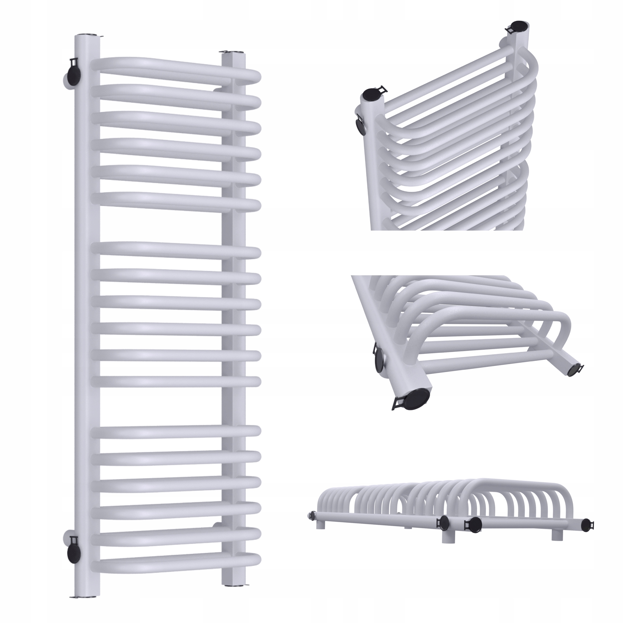 Koupelnový Radiátor Old-school 720x300 Šedý