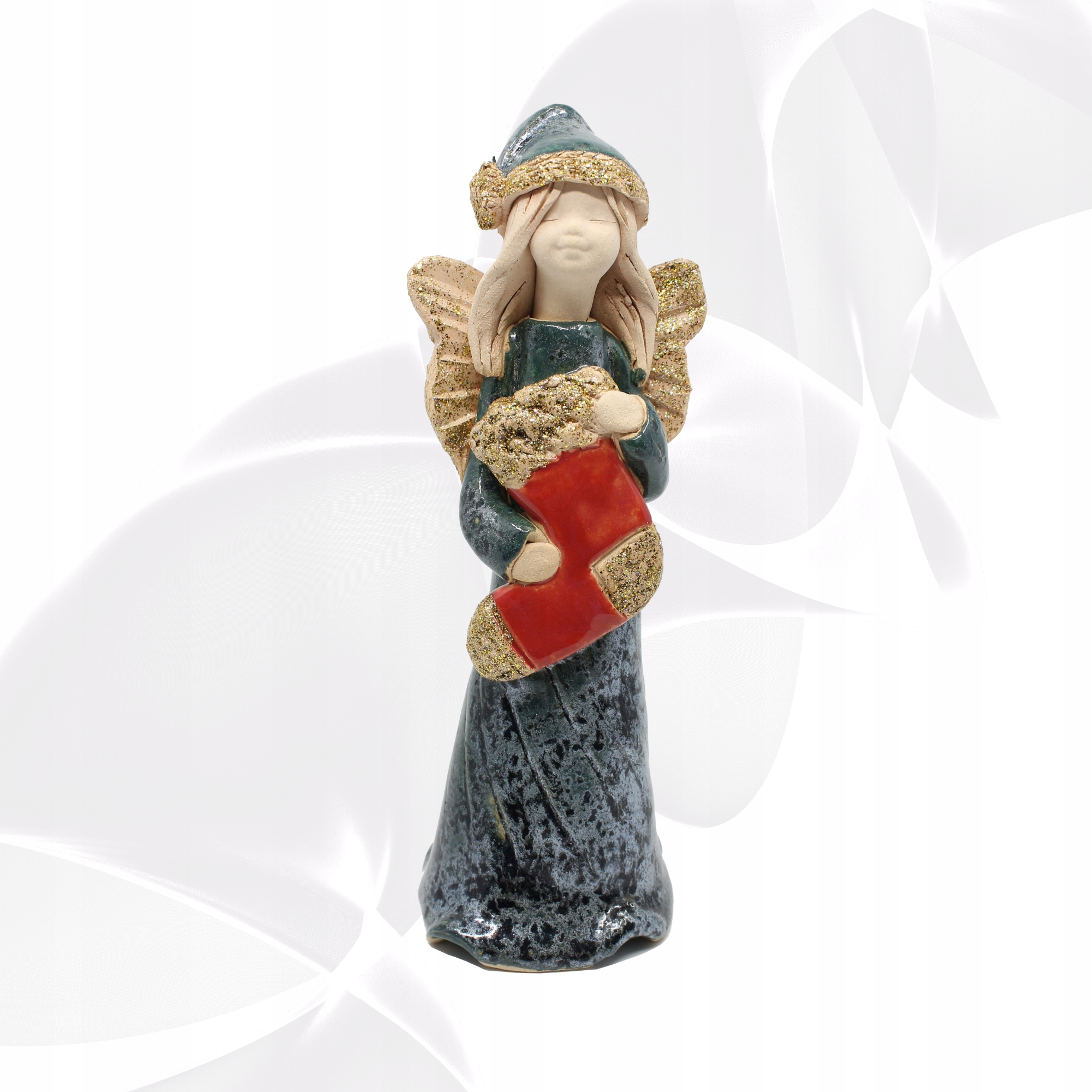 ANIOŁ ANIOŁEK ŚWIĄTECZNY PREZENT NA ŚWIĘTA NA MIKOŁAJA POD CHOINKĘ Marka MoonLightTree