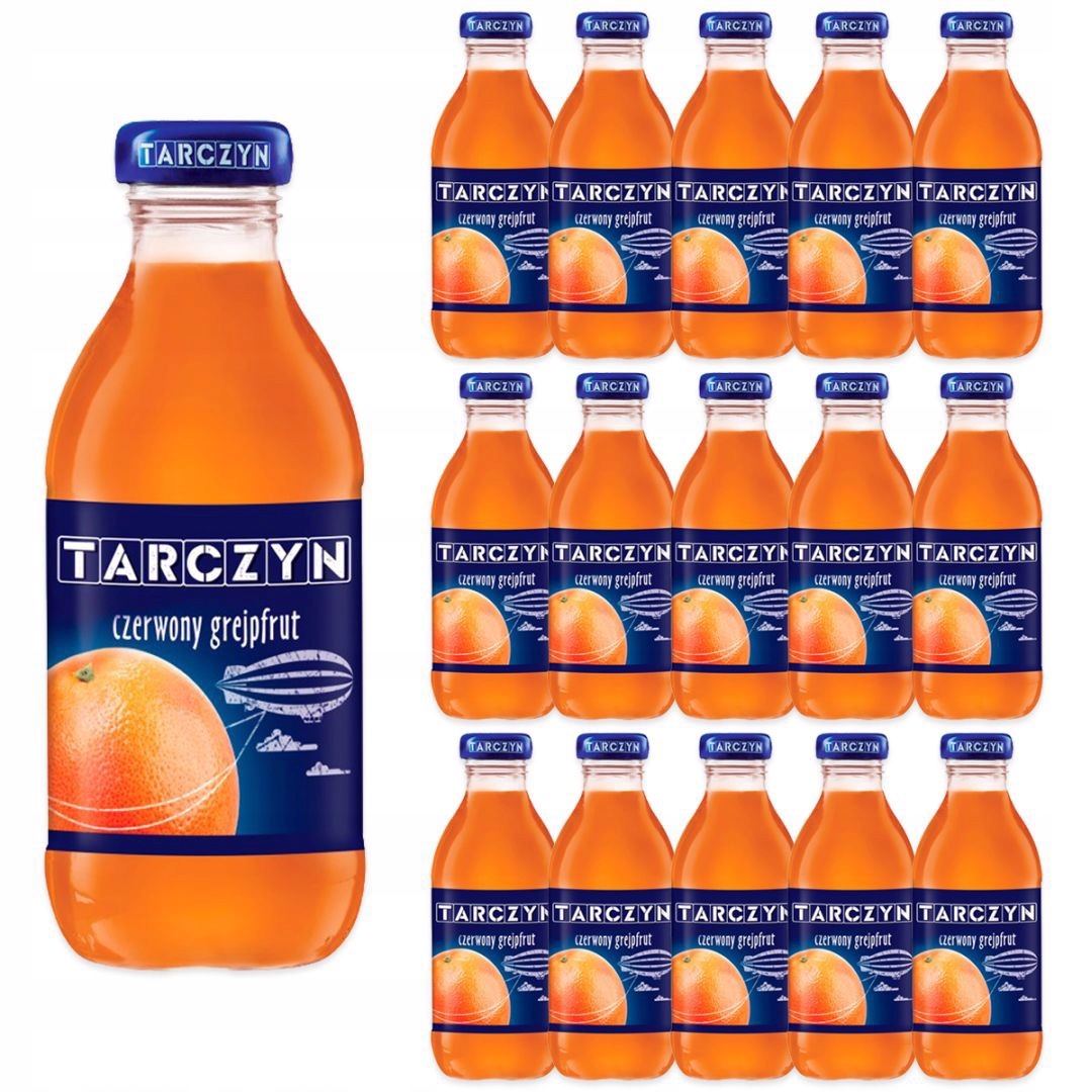 Levně Nápoj z červeného grapefruitu Tarczyn 300 ml x 1 5 kusů