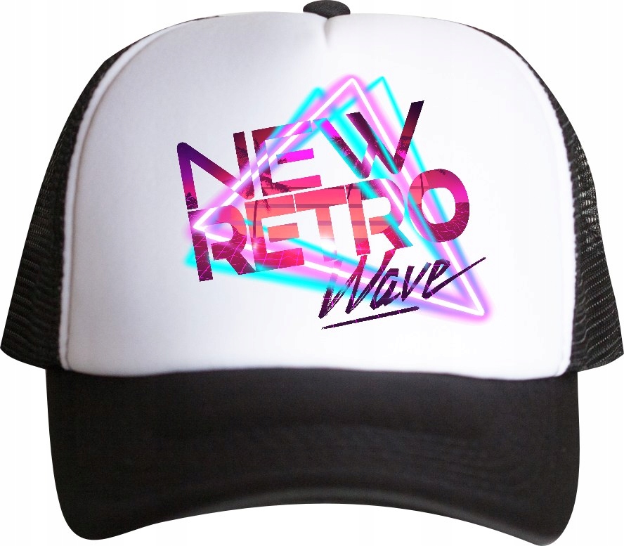 

New Retro Wave 80's Vhs czapka z daszkiem trucker