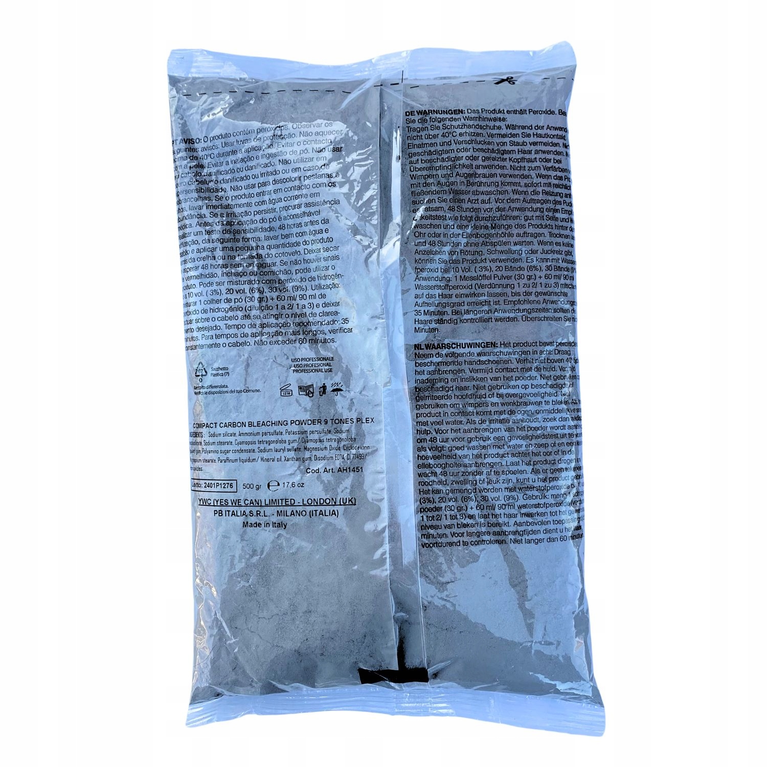 Design Look rozjasňovač Karbon 9 Ton Plex 500gr doplněk