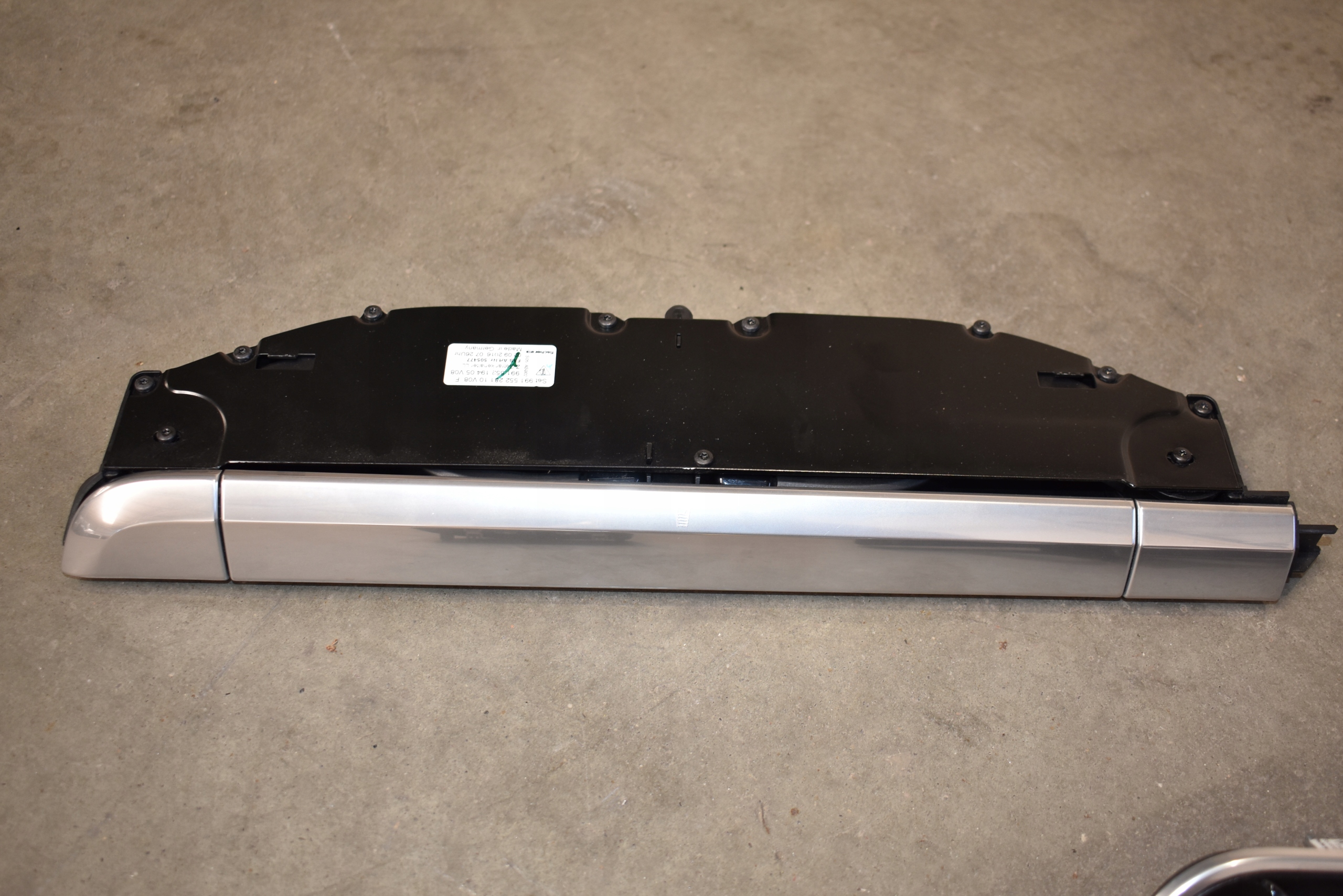 IDEALNE KPL. modanatura DECORY argento PORSCHE 991 982 718 1