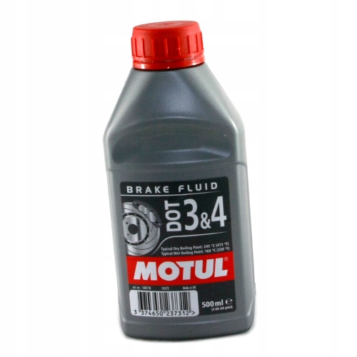 

Płyn hamulcowy Motul DOT3 & DOT4 0,5L