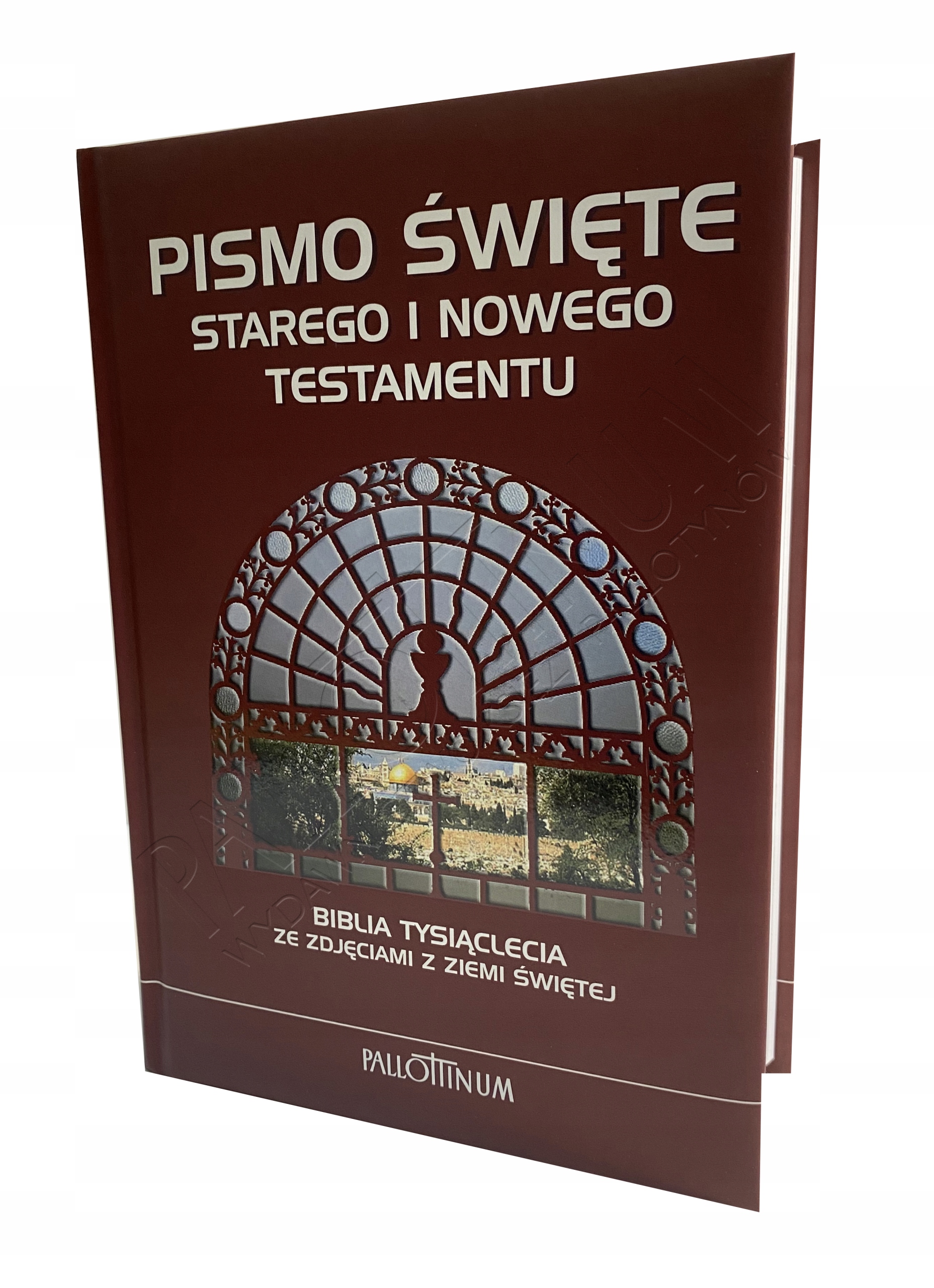 

Biblia Tysiąclecia ze zdjęciami z Ziemi Świętej