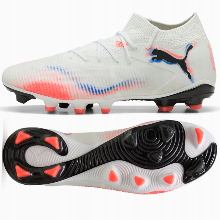 Puma Future 8 Match Fg/ag [44,5] Pánské lankové boty bílé