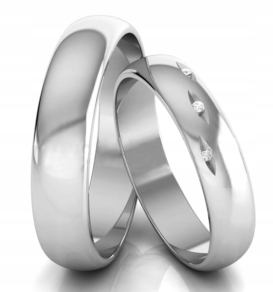 Stříbrné Svatební Se Zirkony Pr 925 Gravírování