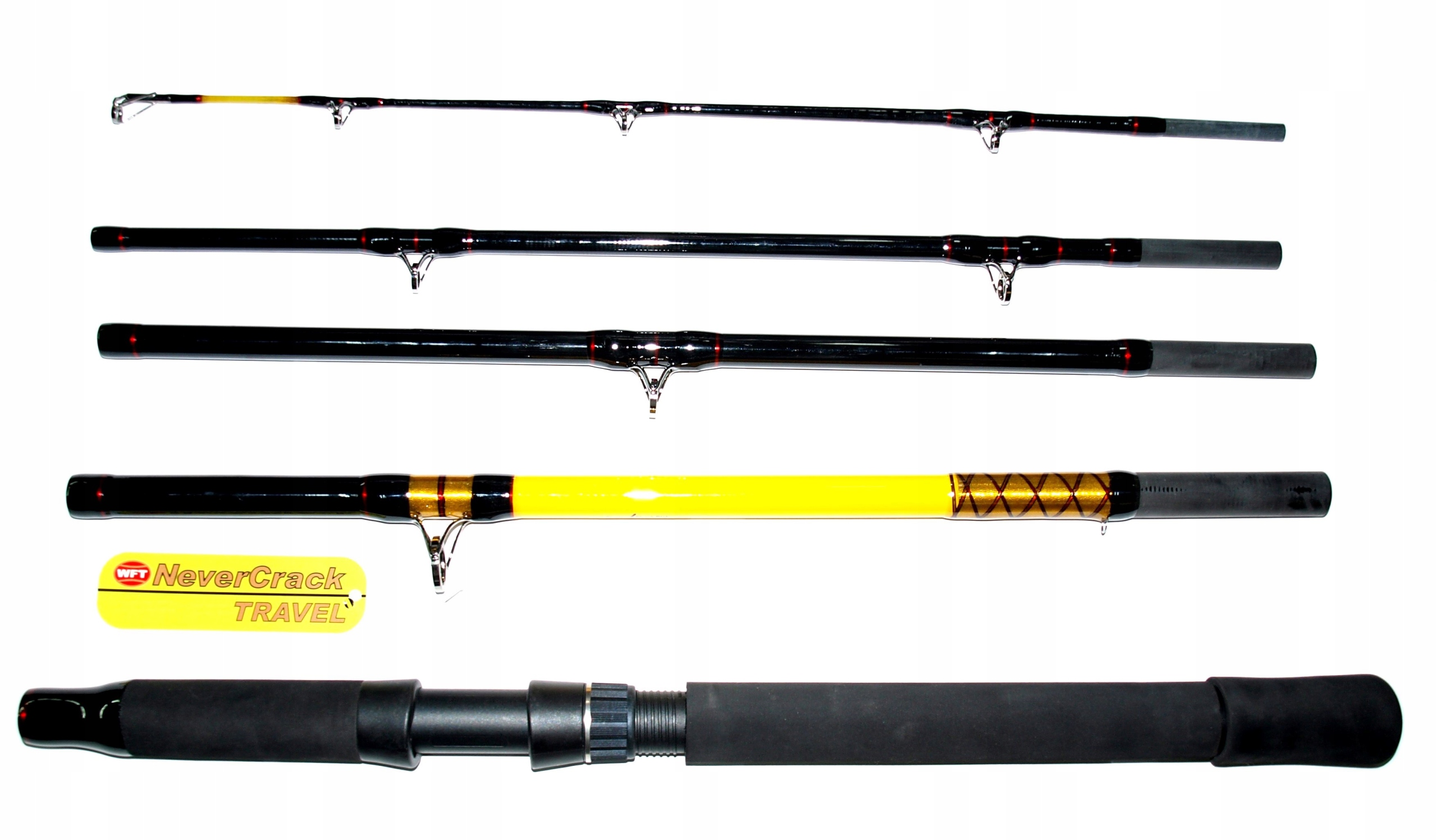 Never Crack Catfish 2,6m. 200-1000g, Travel 5cz.