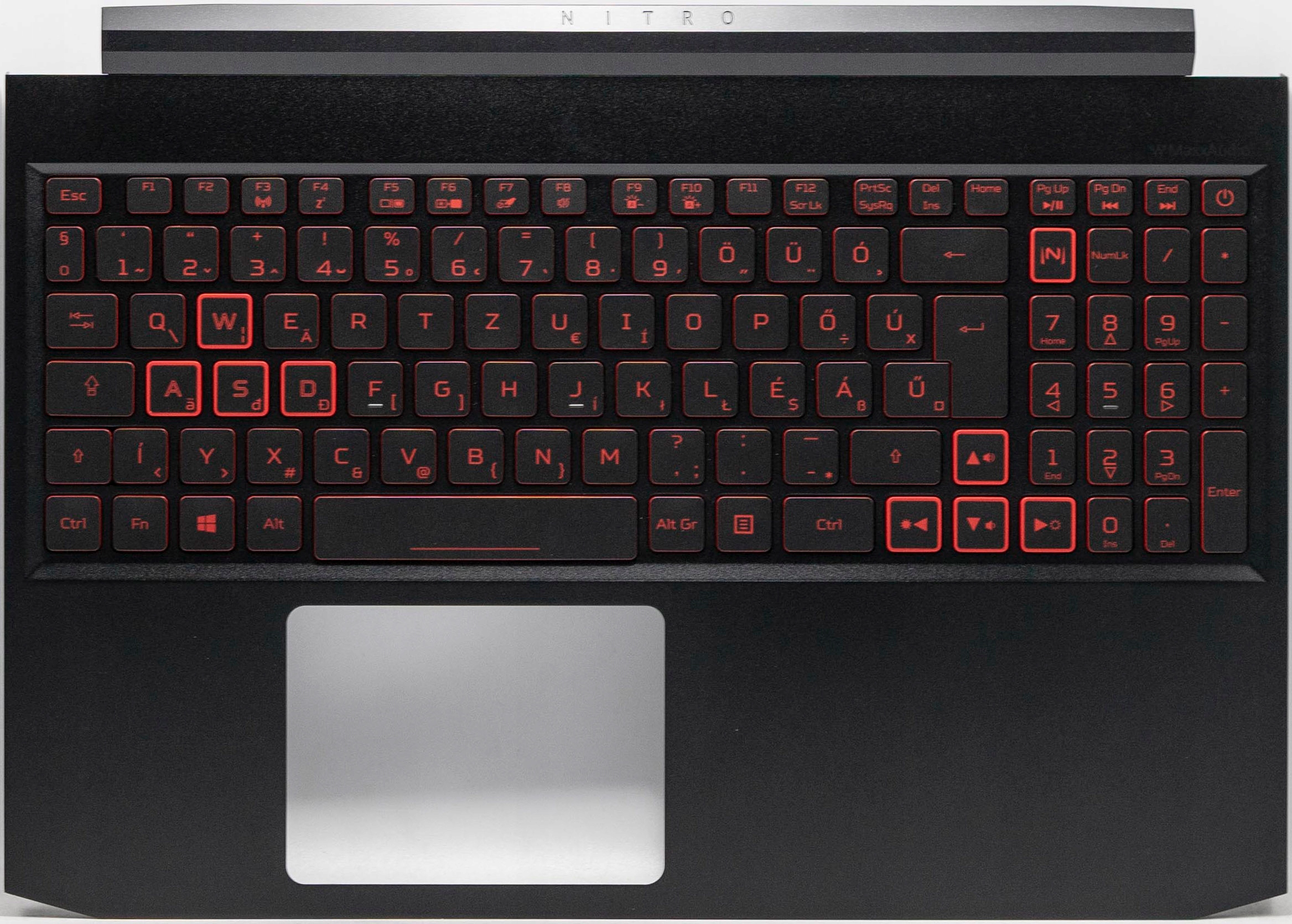 Klávesnice Acer Aspire Nitro AN715-51 Palmrest Podsvícená Gtx 1660TI