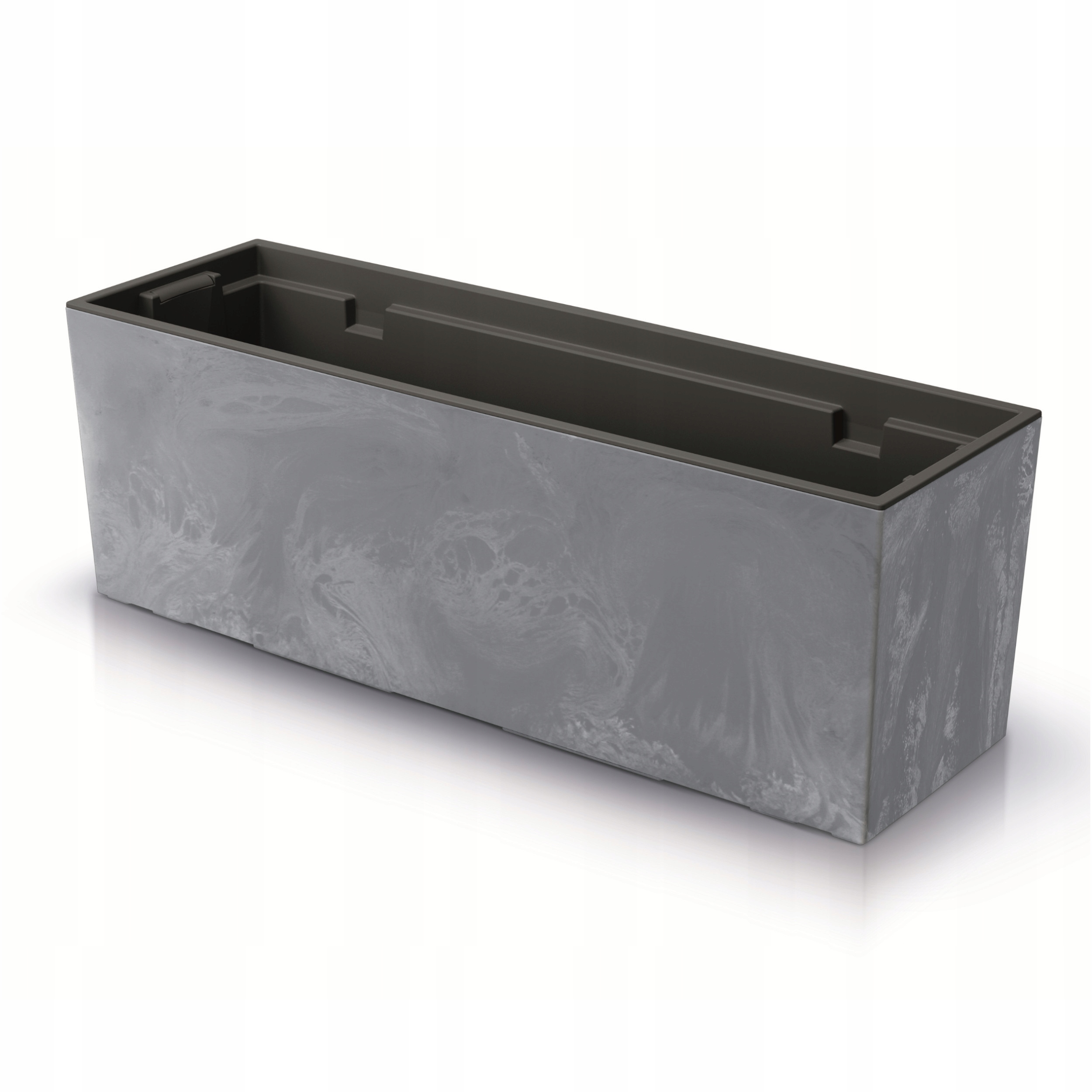 

Skrzynka doniczka balkonowa wkład 58x19cm marengo