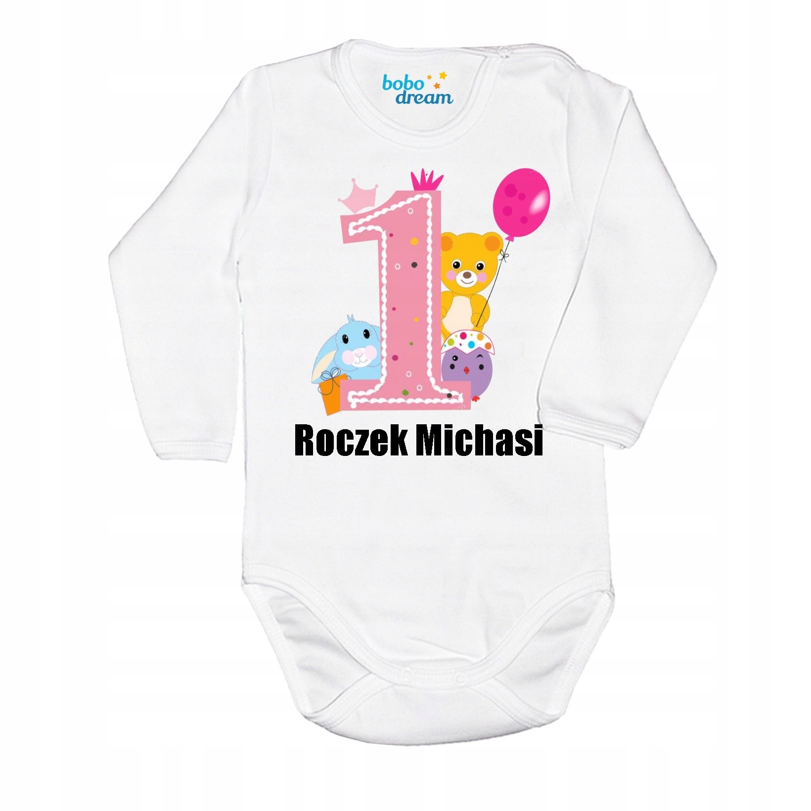 

Body na 1 urodziny Roczek z imieniem 86