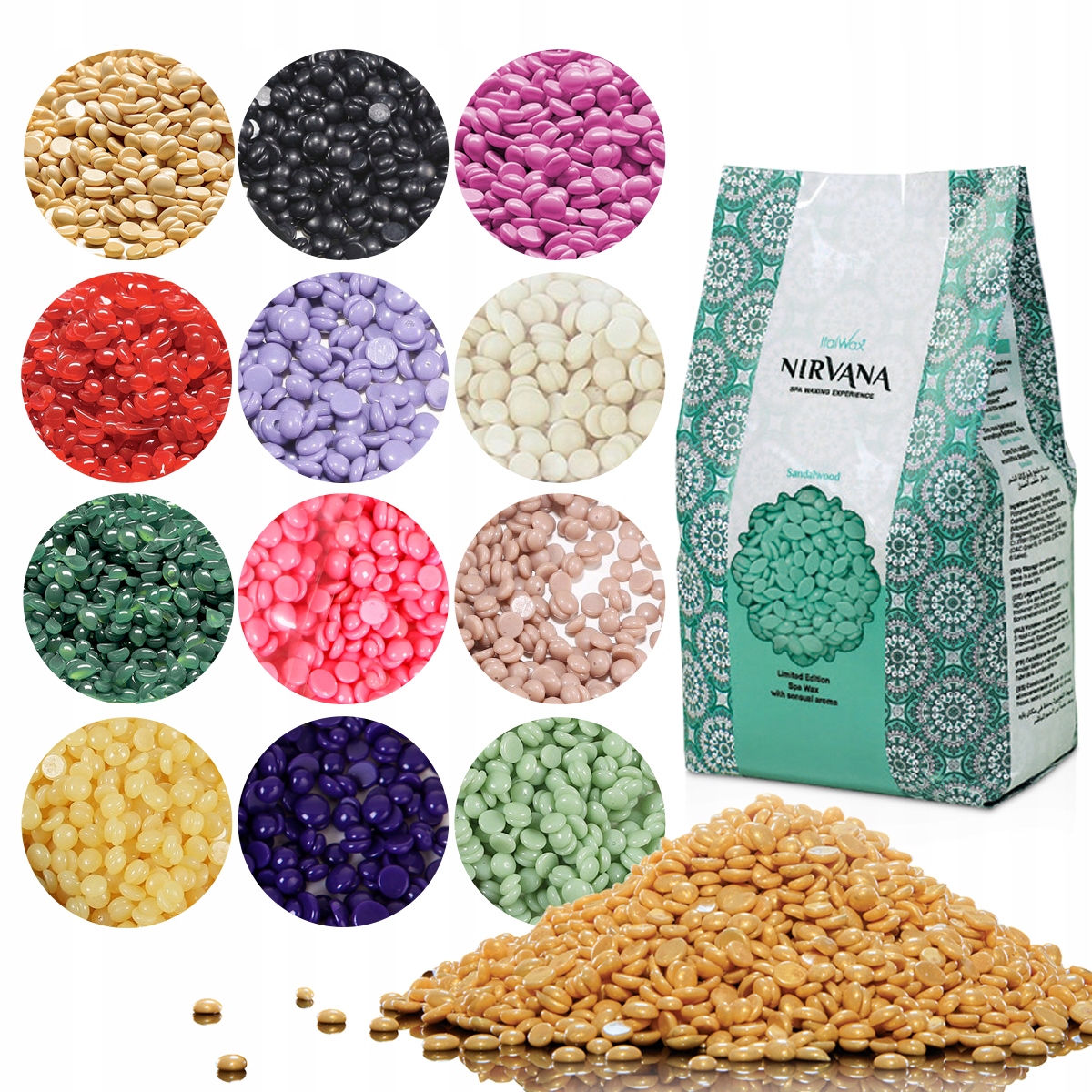 

Wosk twardy dropsy do depilacji Italwax 100g Wybór