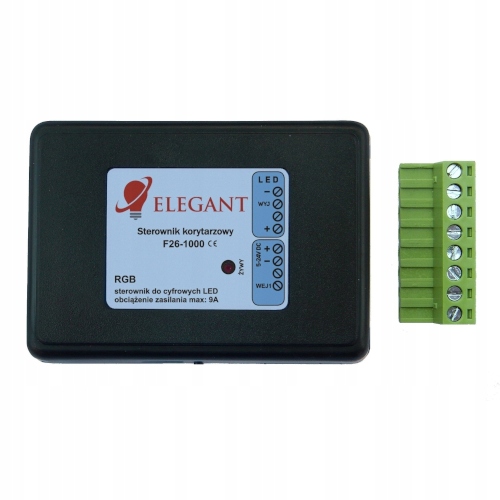 Led koridorový ovládač Elegant F26-1000 pre digitálne pásky Rgb 12V/24V