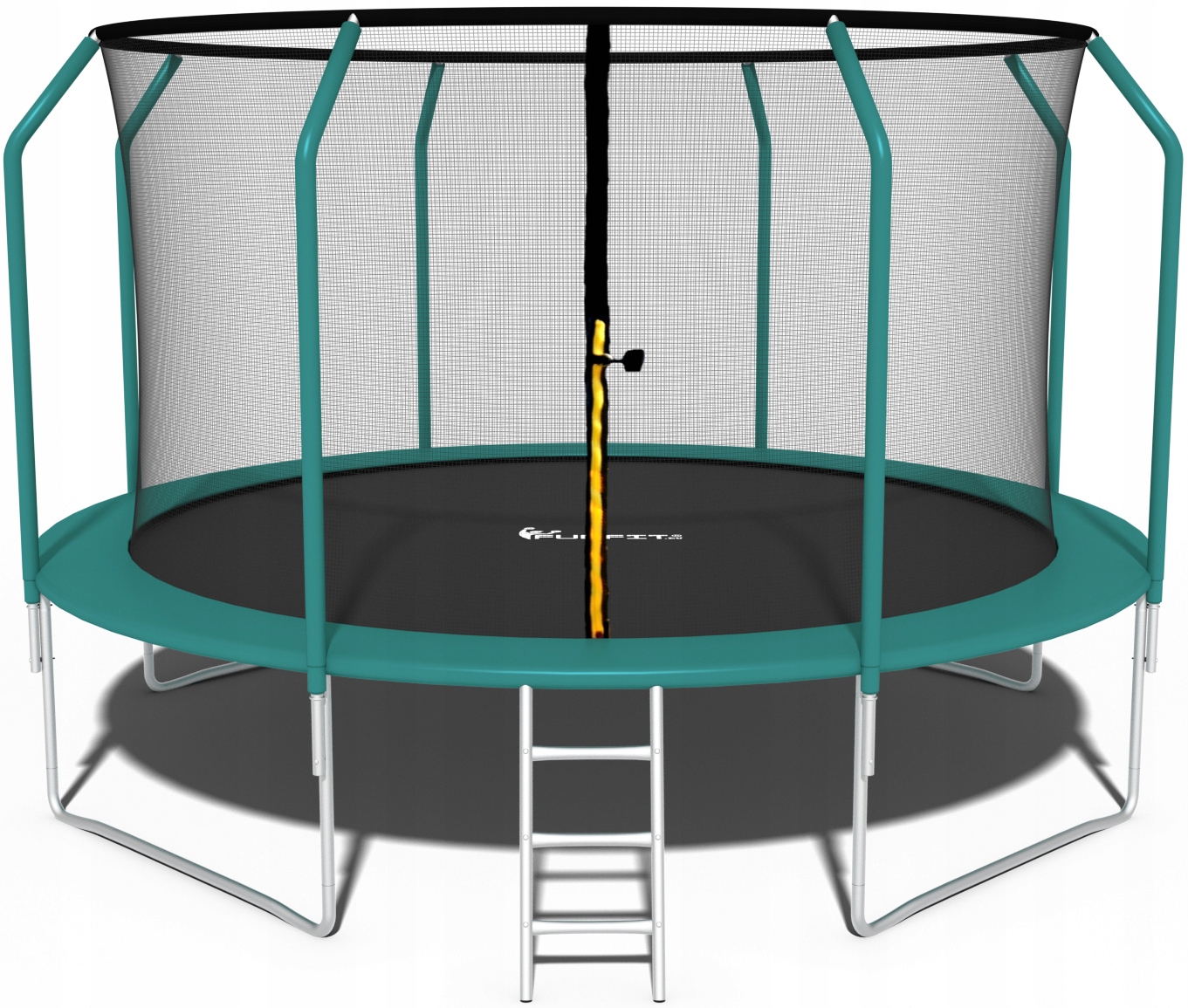 TRAMPOLINA OGRODOWA Premium SIATKA WEWNĘTRZNA DRABINKA 404CM 13FT FUNFIT
