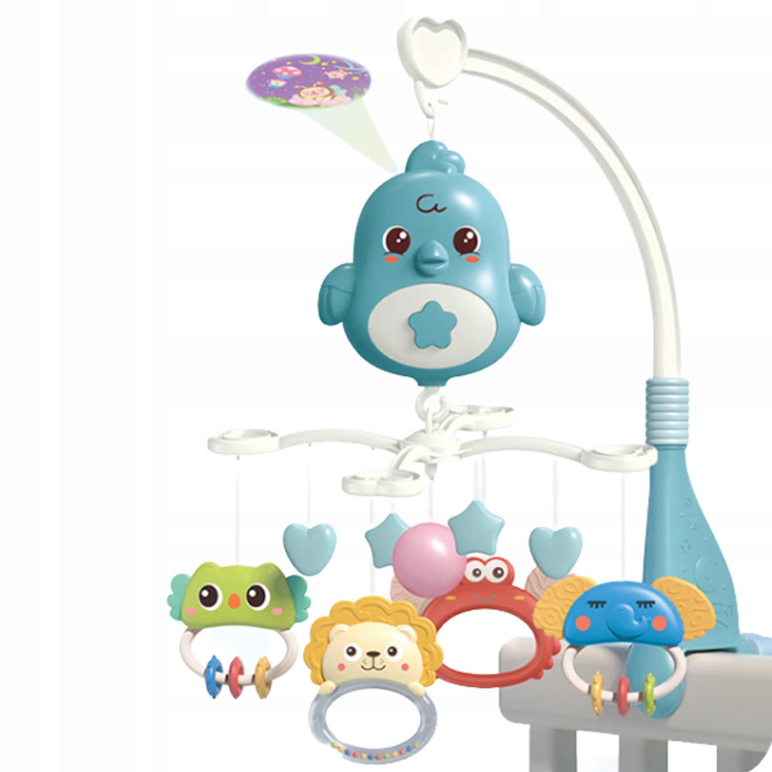 KARUZELKA DO ŁÓŻECZKA POZYTYWKA PROJEKTOR ZWIERZĄTKA USYPIACZ DLA DZIECKA EAN (GTIN) 6920179068707