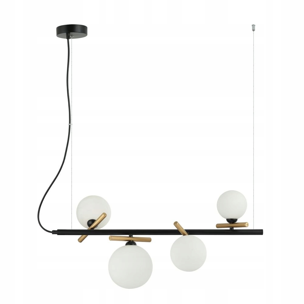 Závěsná lampa Reverso PND-5622-4-BK-W Italux