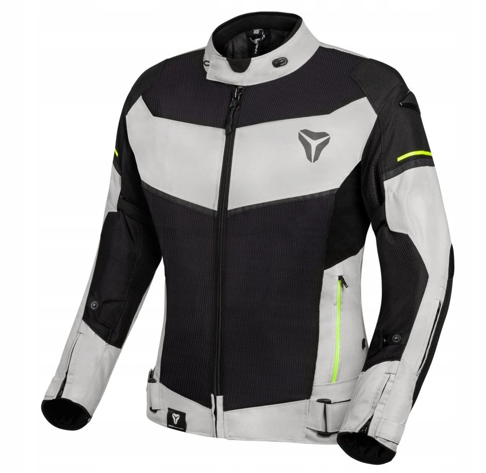 Seca Stream Evo Šedá Textilná Motocyklová Bunda Pre Ženy