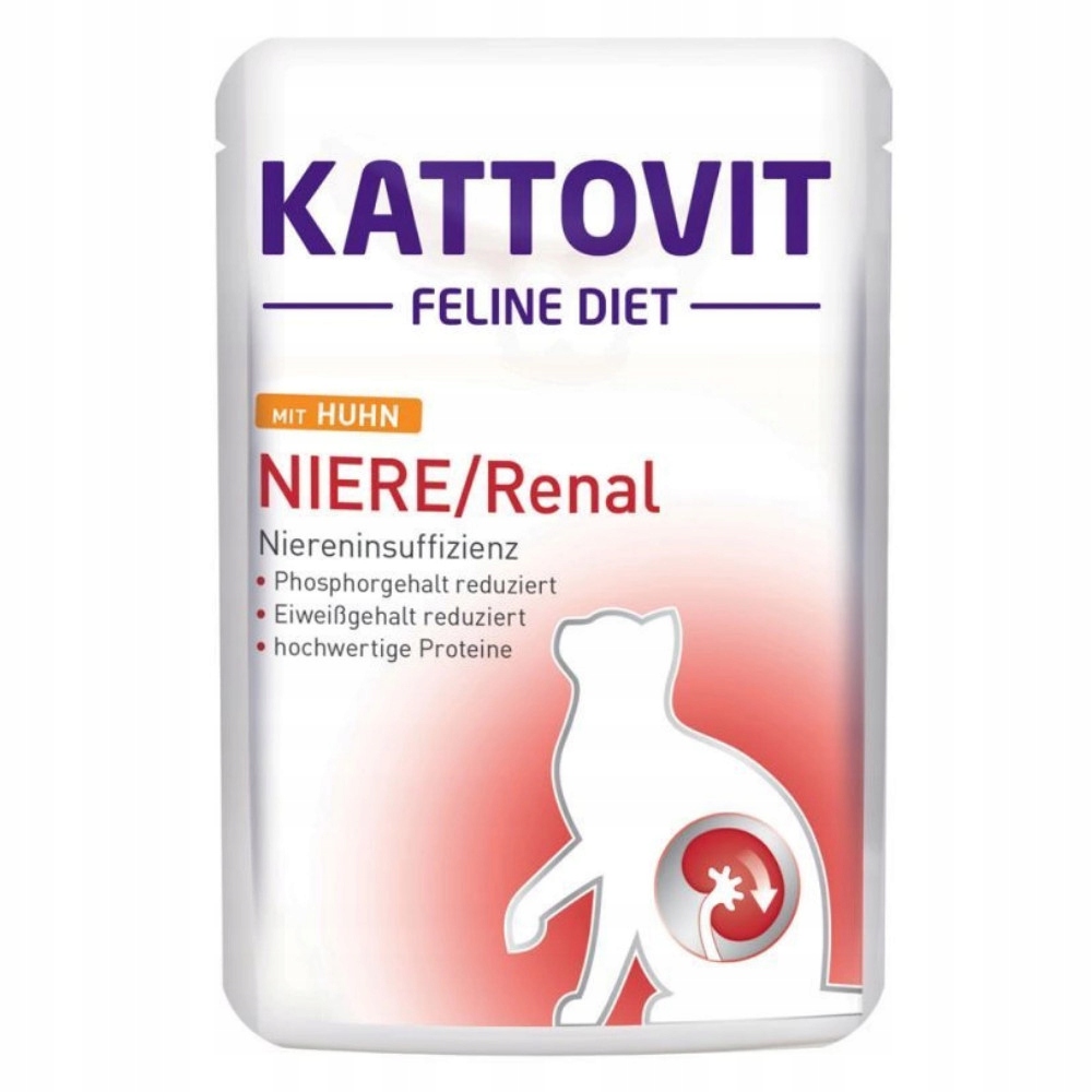 Kattovit Niere/renal Kuře 85 g pro kočky