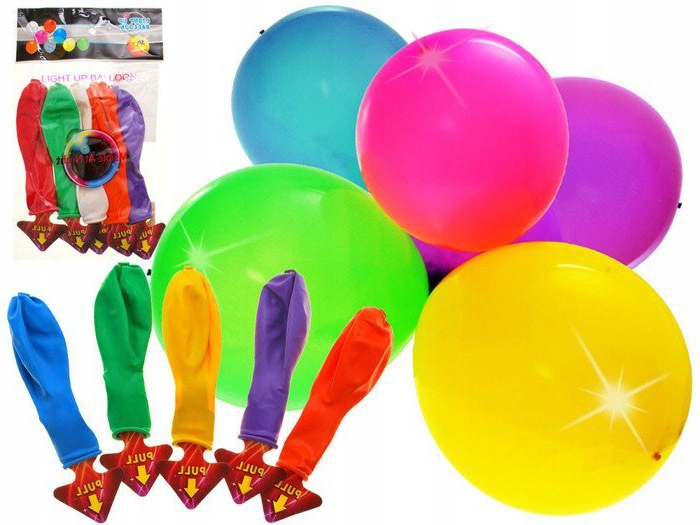 

Balony Świecące Led Podświetlane Urodziny Kolorowe