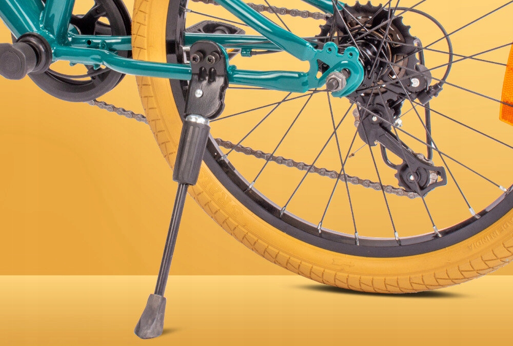 Rower dziecięcy SUN BABY Verdant Rowan 20 cali dla chłopca Zielony Rama Aluminiowa