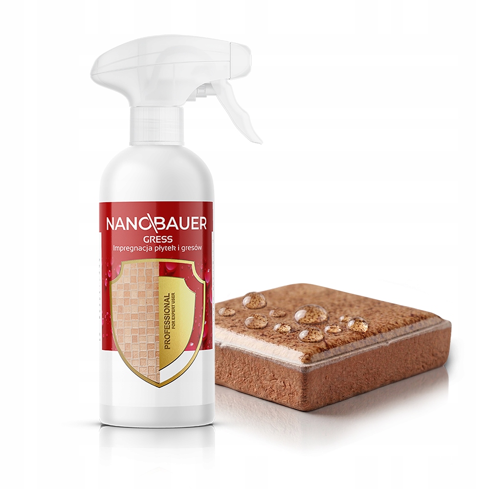 Impregnát na ochranu gresových a keramických dlaždic Nanobauer 250 ml
