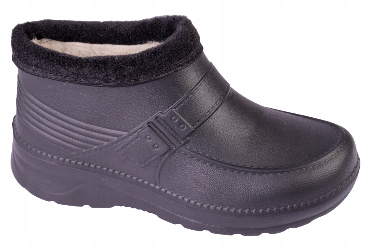 KALOSZE CHODAKI MĘSKIE OCIEPLANE KRÓTKIE LEKKIE PIANKOWE GP29 EVA 45/46 Marka inna