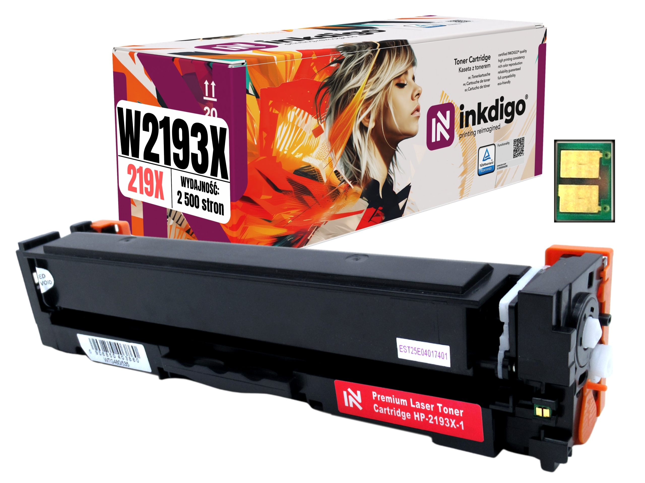 Toner W2193X Čip Pro Hp Color LaserJet Pro 3202dn 3302fdn 3302sdw 3202dw