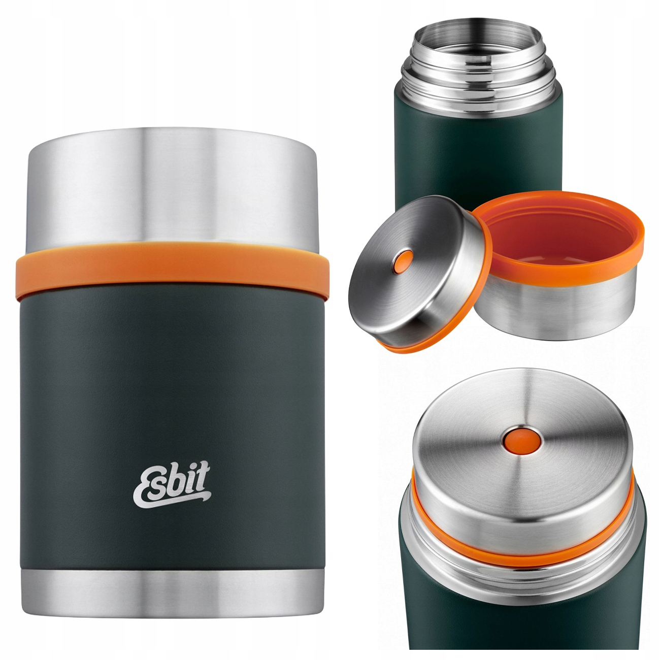 ÉTELTÁROLÓ TERMOSZ ESBIT SCULPTOR FOOD JUG 0.75L FOREST GREEN