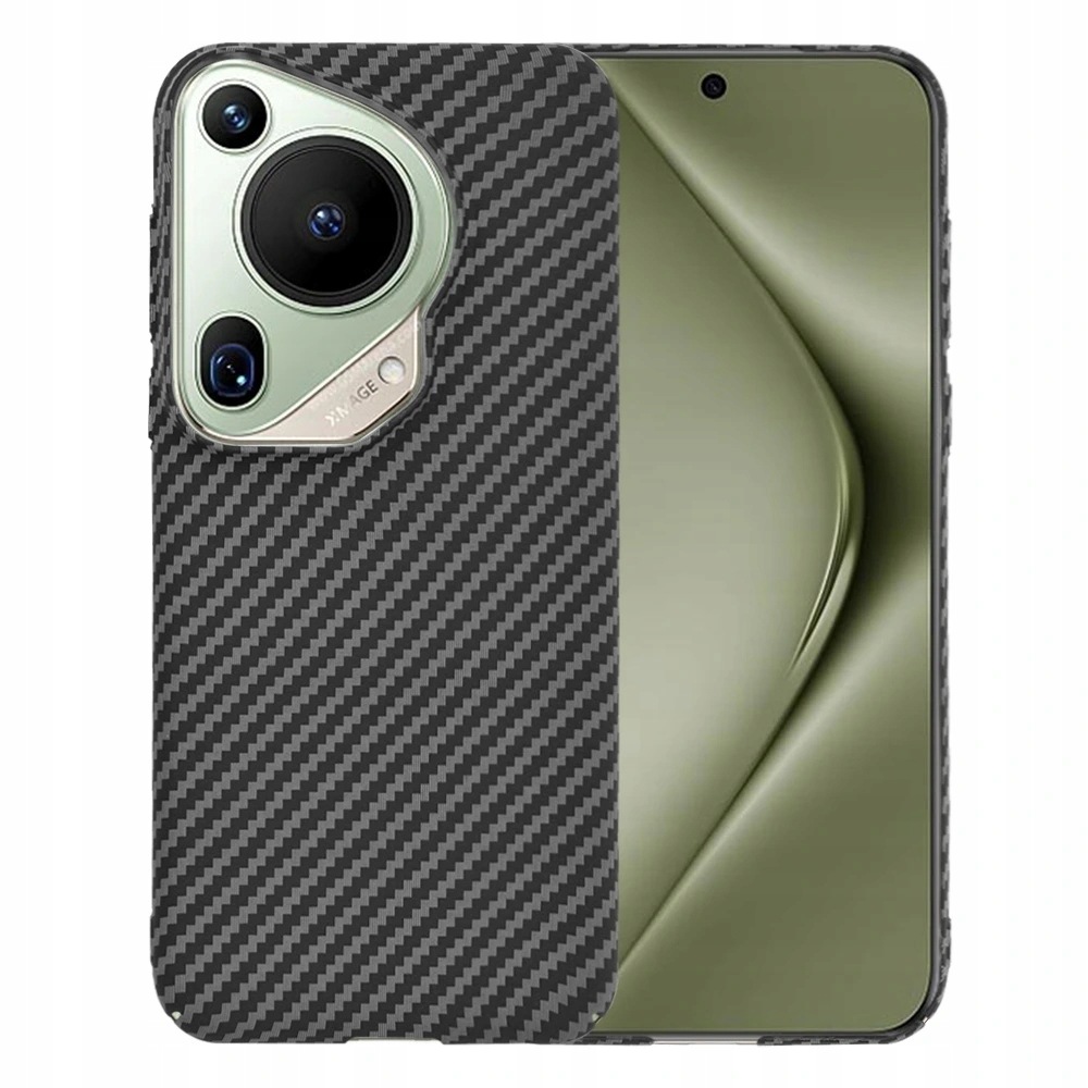 Etui Techsuit Carbonite FiberShell do Huawei Pura 70 Ultra – czarne